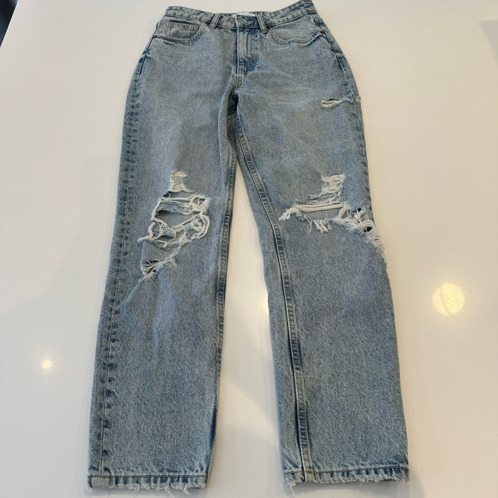 Zara mom jeans